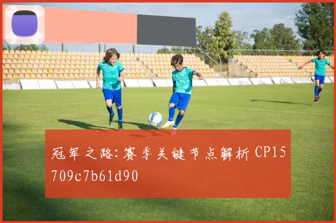 冠军之路:赛季关键节点解析 CP15709c7b61d90